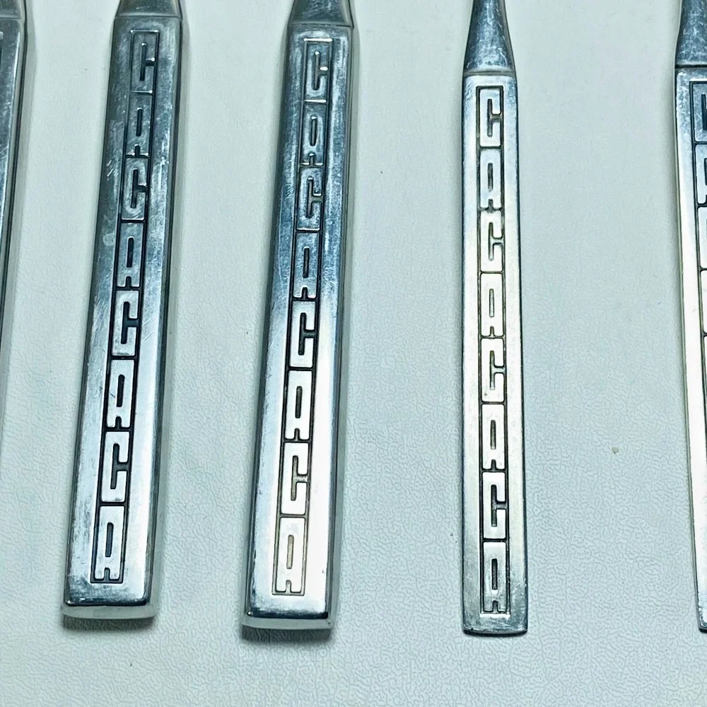 Continental Airlines by Oneida CACACACA Stainless Flatware VTG Forks‎ Knives